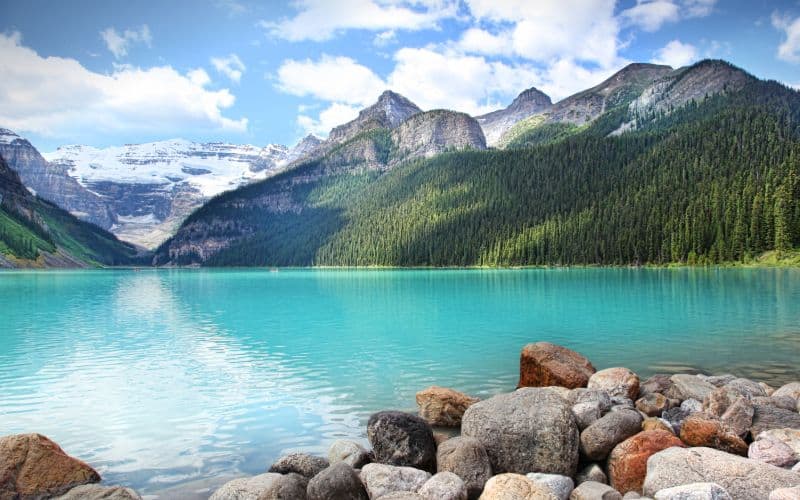 Lake Louise located in the Banff National Park