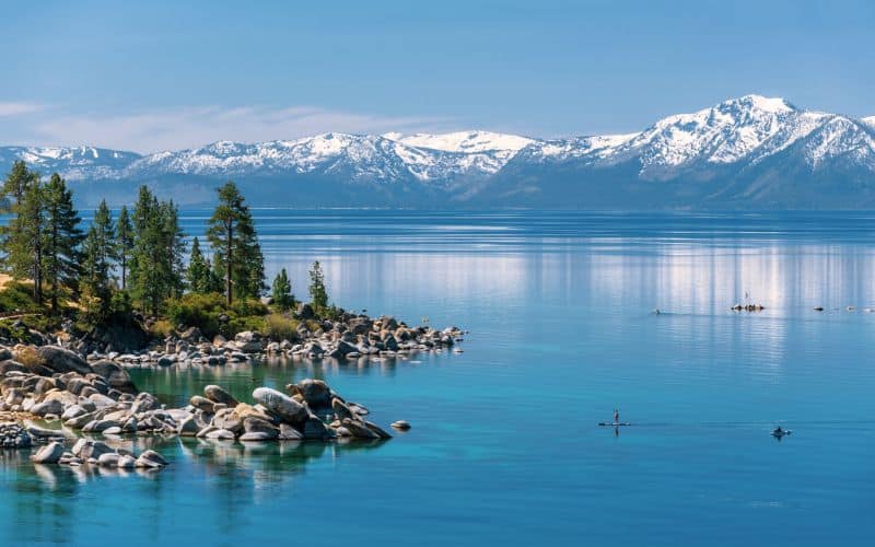 Lake Tahoe Sierra Nevada Mountains