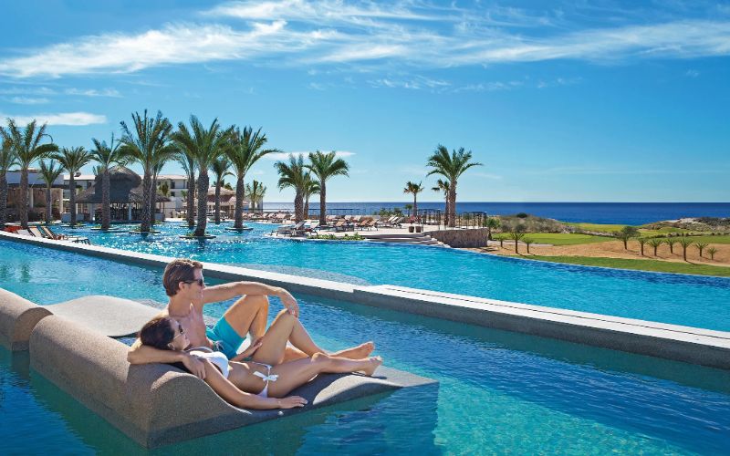 Secrets Puerto Los Cabos Pool Lounge Chairs