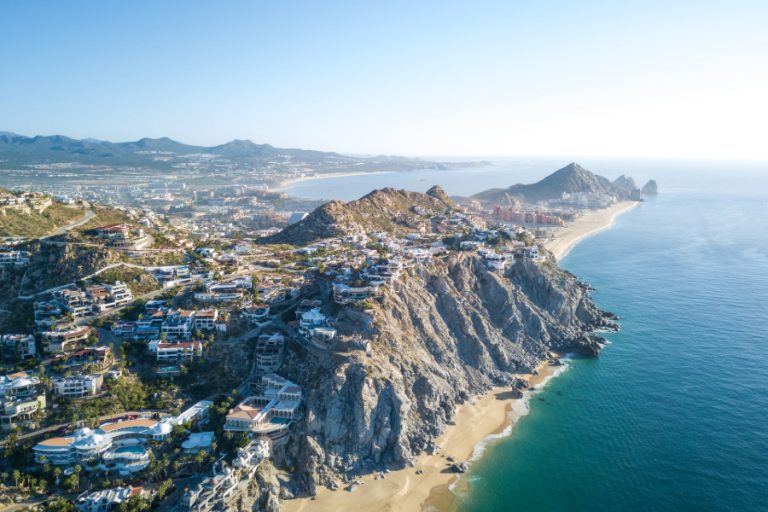 aerial view of cabo san lucas sp
